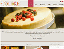 Tablet Screenshot of cafecolore.cz